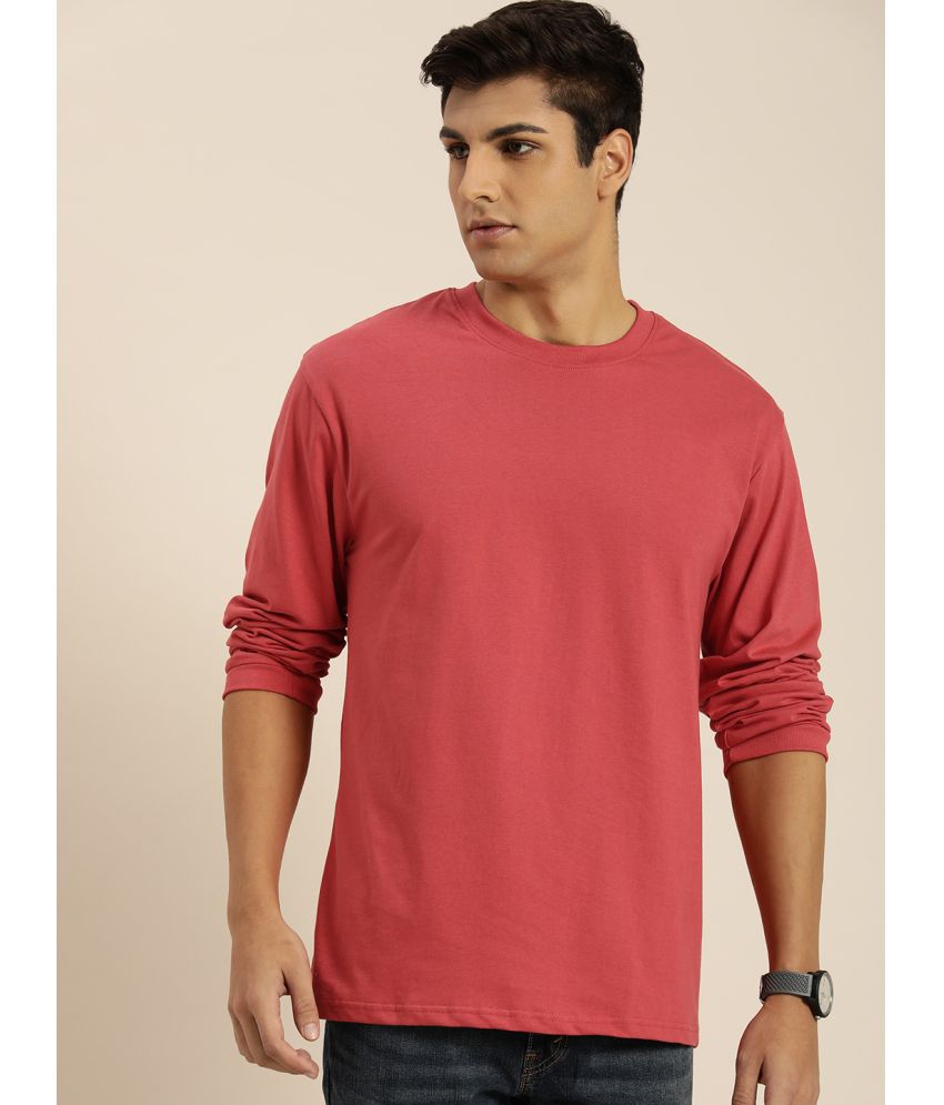     			Dillinger - Red 100% Cotton Oversized Fit Men's T-Shirt ( Pack of 1 )