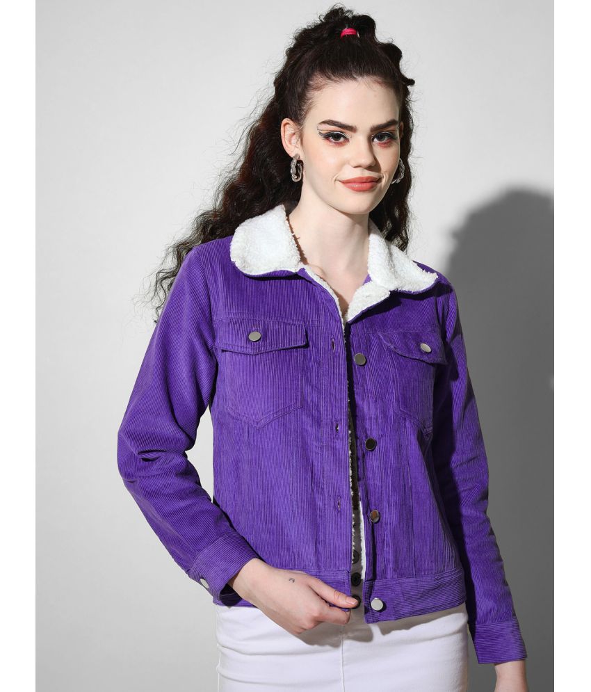The Dry State Corduroy Purple Jackets Single