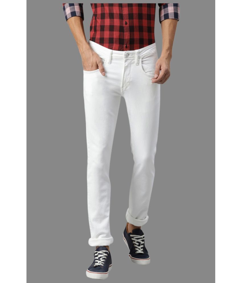     			x20 - White Denim Skinny Fit Men's Jeans ( Pack of 1 )