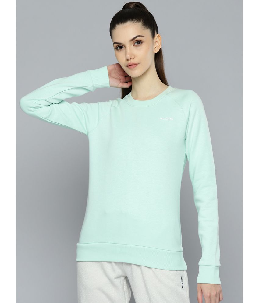     			Alcis - Green Cotton Women's Sweatshirt