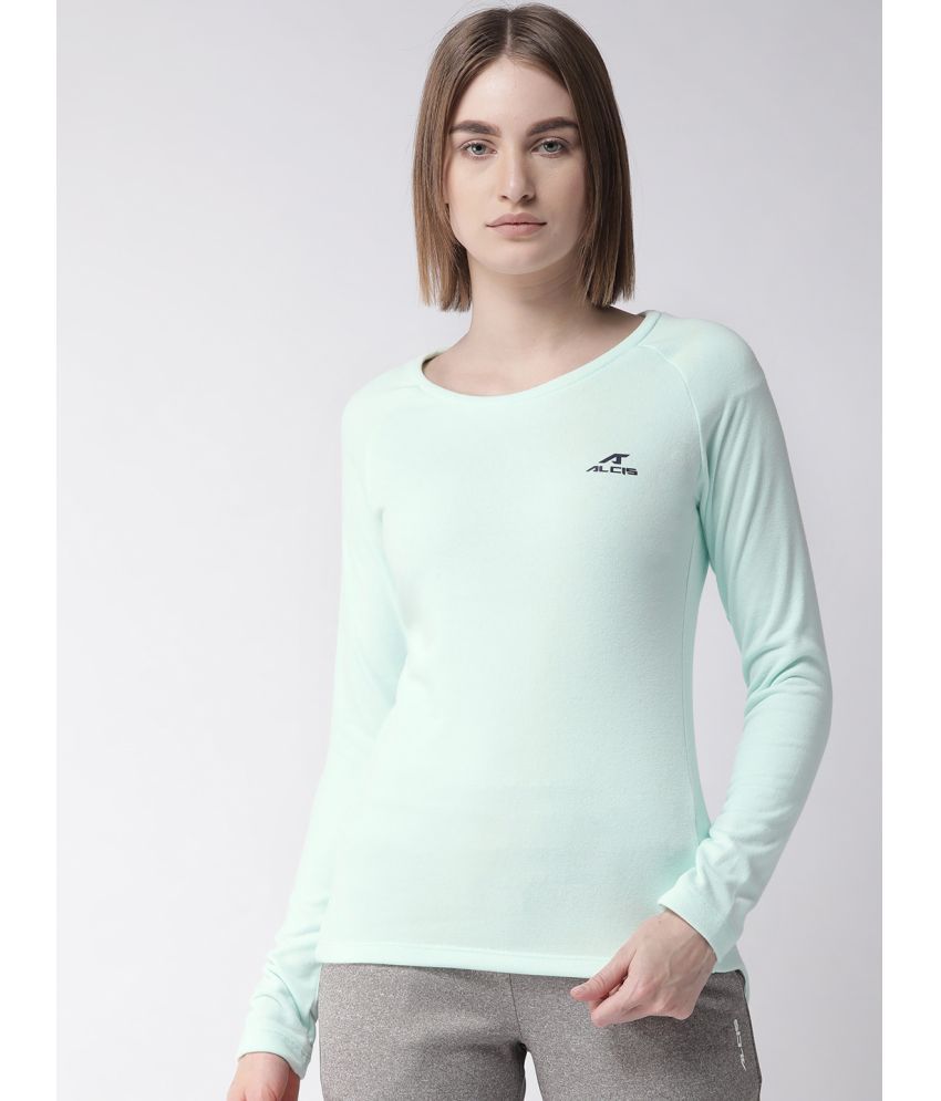     			Alcis - Green Polyester Women's Sweatshirt