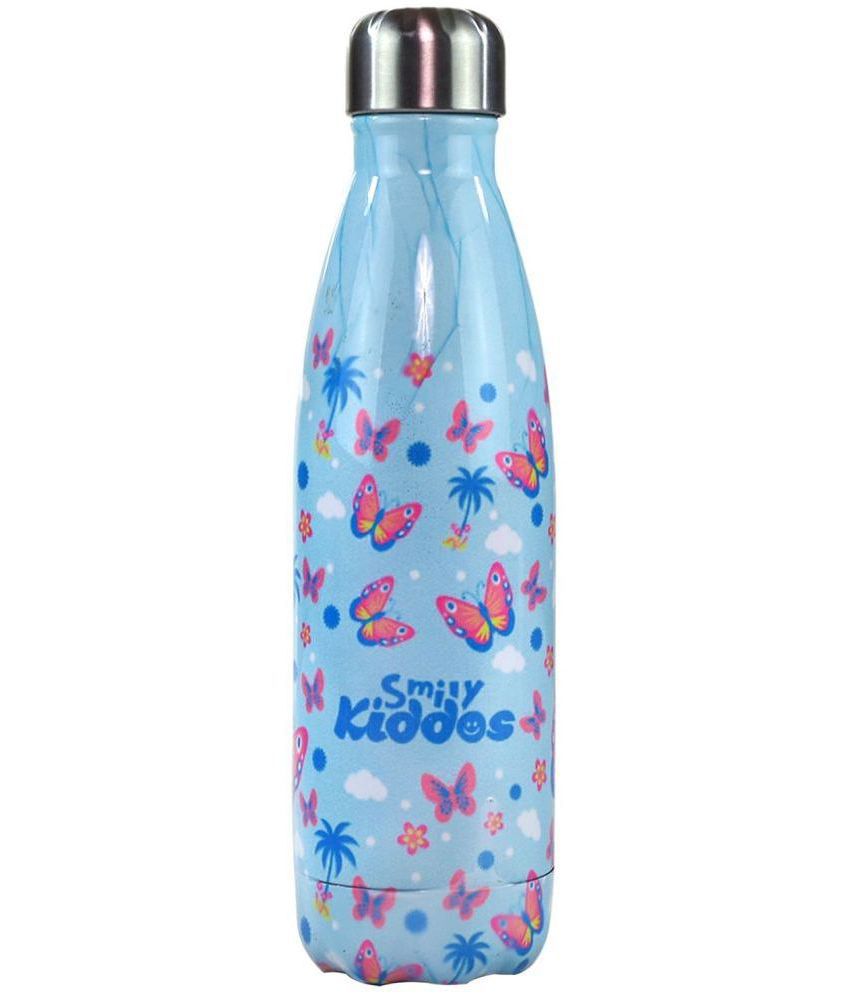 SmilyKiddos - Light blue 650 mL Water Bottle ( Set of 1 )
