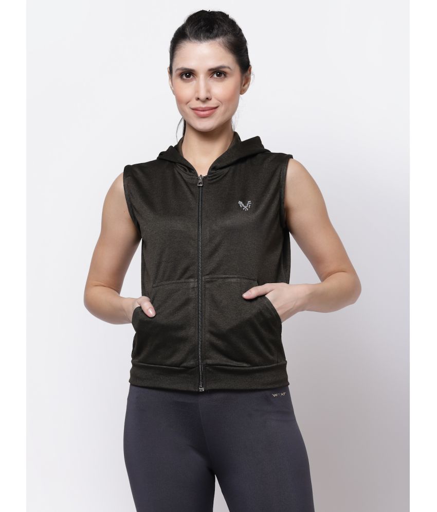     			Uzarus - Green Polyester Women's Jacket