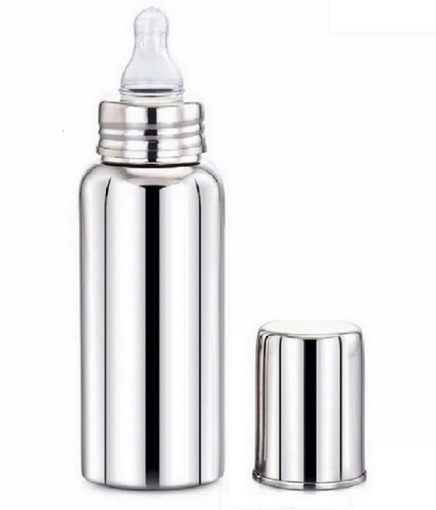     			7 Star Traders - 250 Silver Feeding Bottle ( Pack of 1 )