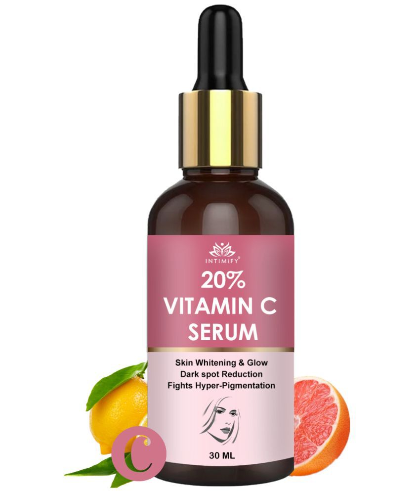     			Intimify 20 % Vitamin C Serum, for Skin Whitening, skin brightening serum, vitamin c serum, anti acne serum, 30 ml