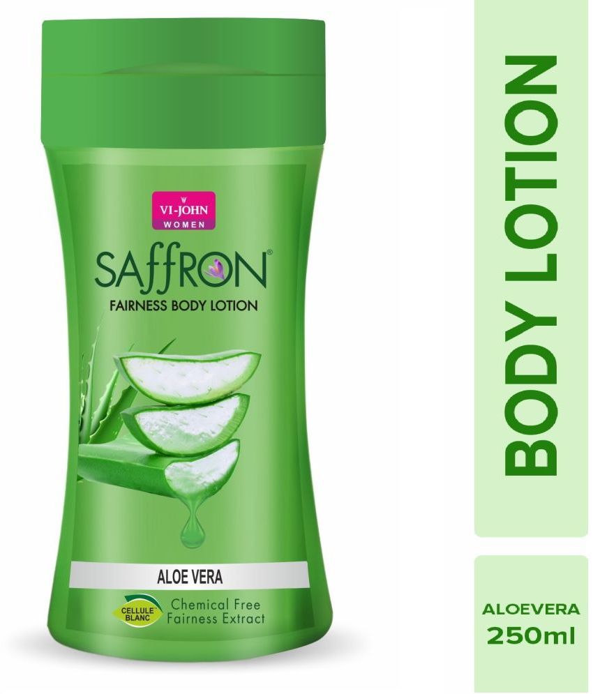     			Vi-John Saffron Fliptop Aloevera Fairnes Body Lotion for Men & Women 250ml
