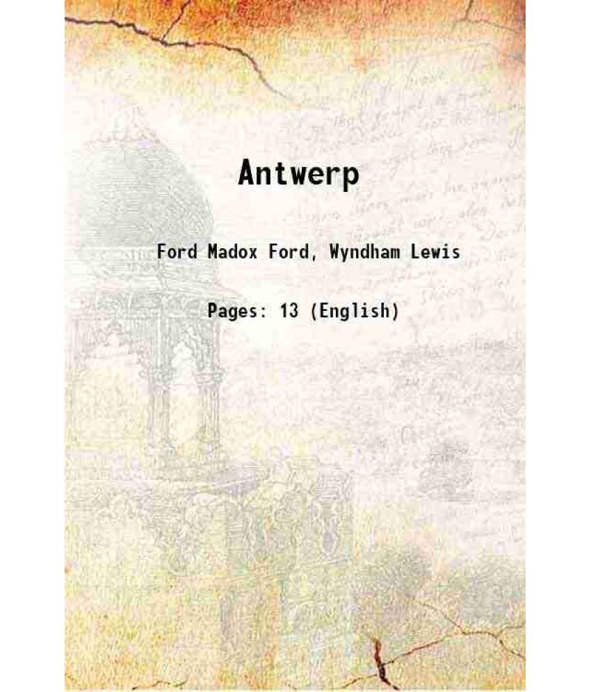     			Antwerp 1915 [Hardcover]