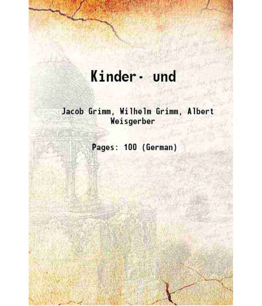     			Kinder- und [Hardcover]