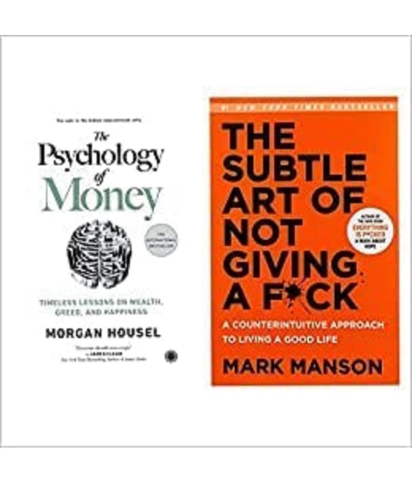     			The Psychology of Money + The Subtle Art of Not Giving a F*ck POD (set of 2 books) Paperback