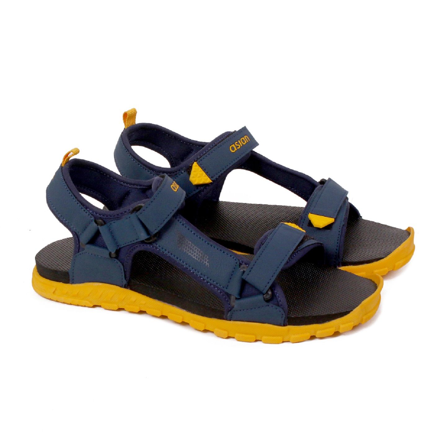     			ASIAN - Blue Men's Floater Sandals