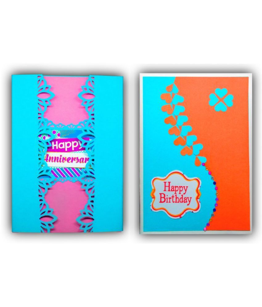     			AanyaCentric Anniversary and Birthday Greeting Cards For Husband Wife Lover