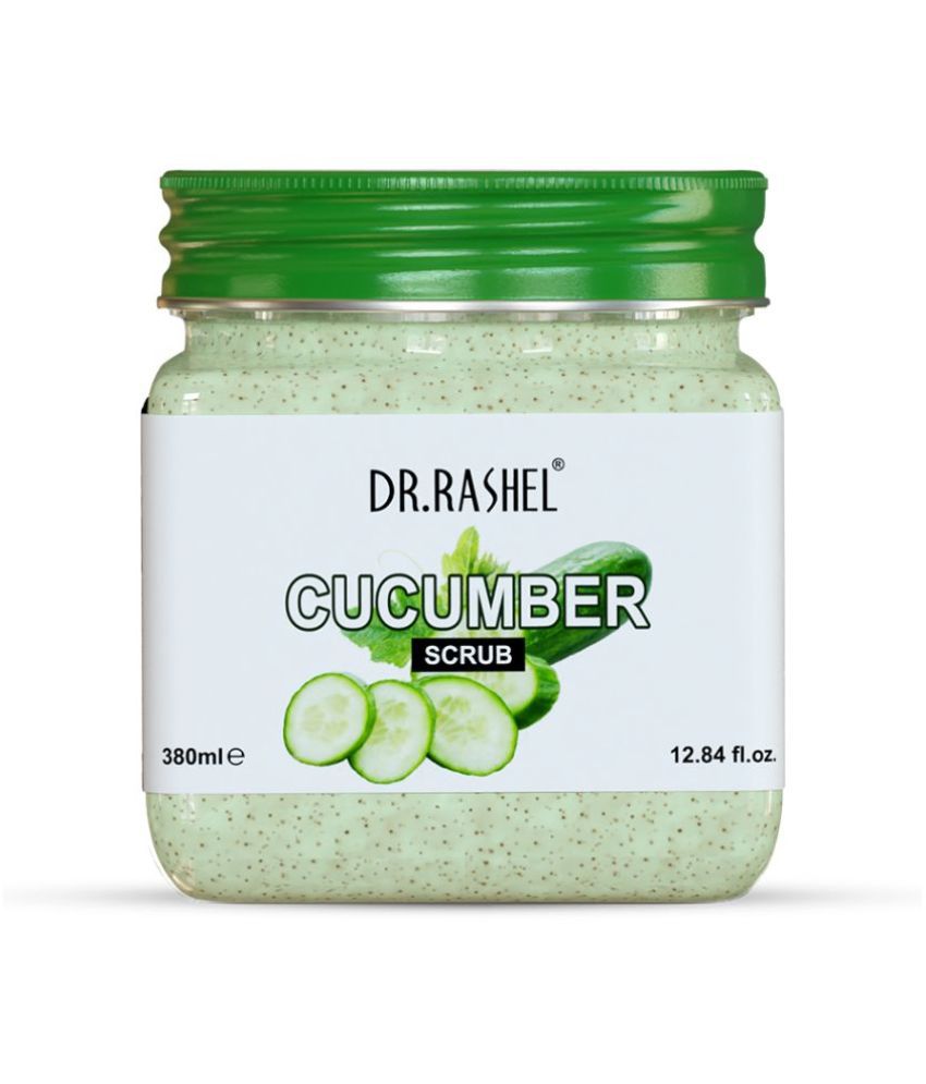     			DR.RASHEL Cucumber Face & Body Scrub Exfoliates & Remove Dead Skin cell For Glowing Skin 380ml
