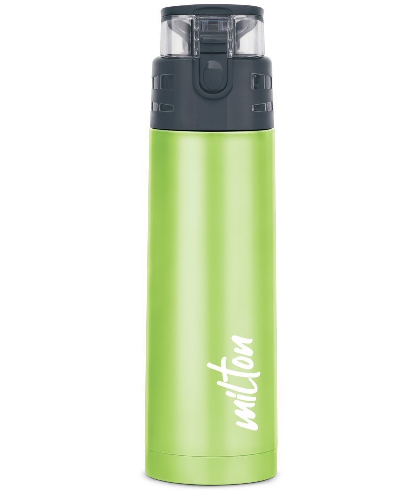     			Milton Atlantis 900 Thermosteel Insulated Water Bottle, 750 ml, Green | Hot and Cold | Leak Proof | Office Bottle | Sports | Home | Kitchen | Hiking | Treking | Travel | Easy To Carry | Rust Proof