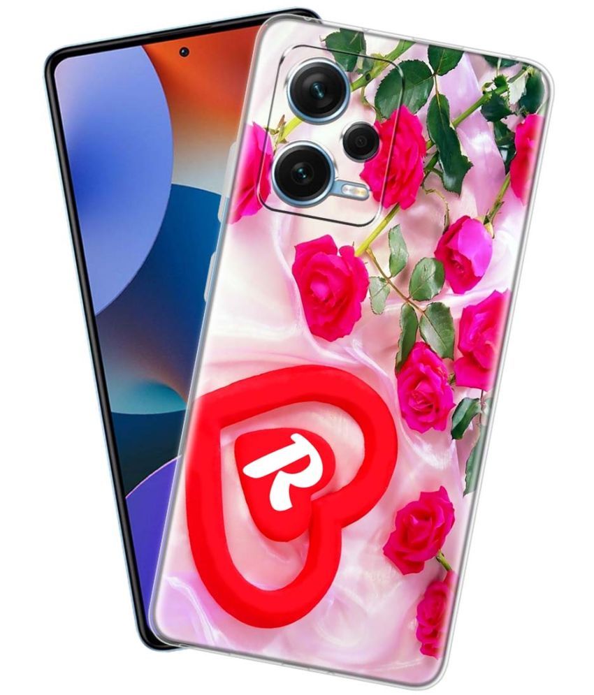     			NBOX - Multicolor Silicon Printed Back Cover Compatible For Redmi Note 12 Pro Plus 5G ( Pack of 1 )