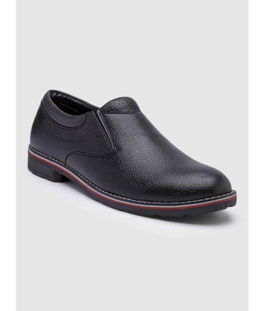     			Action - Black Men's Slip On Formal Shoes