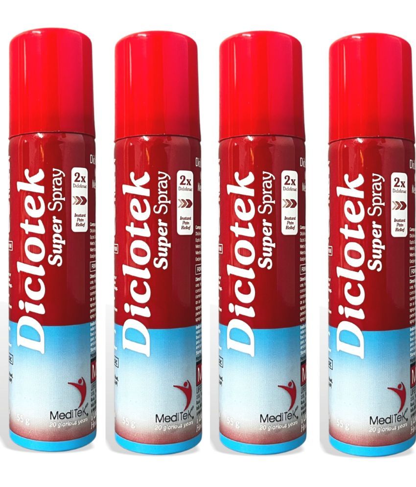     			MEDITEK DICLOTEK ADVANCE PAIN RELIEF SPRAY - Pain Relief Spray ( Pack Of 4 )