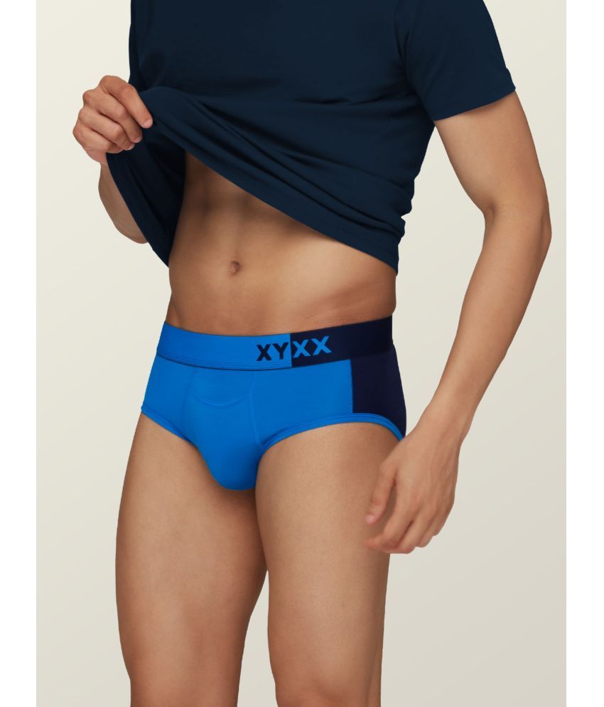     			XYXX Pack of 1 Modal Briefs For Men's ( Blue )