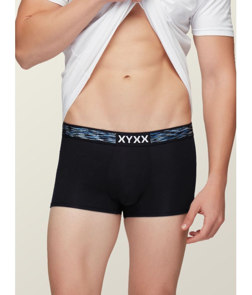     			XYXX Modal Men's Trunks ( Black )