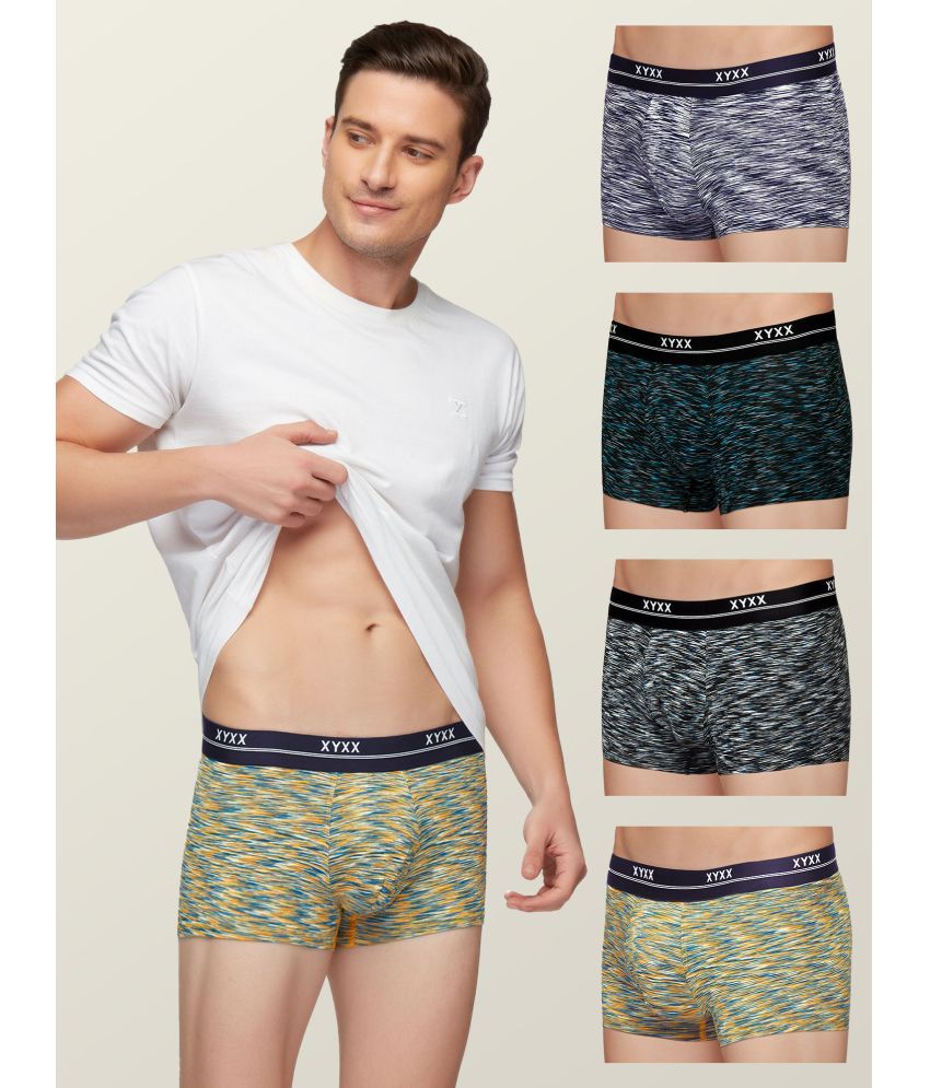     			XYXX Pack of 5 Modal Trunks For Men's ( Multicolor )