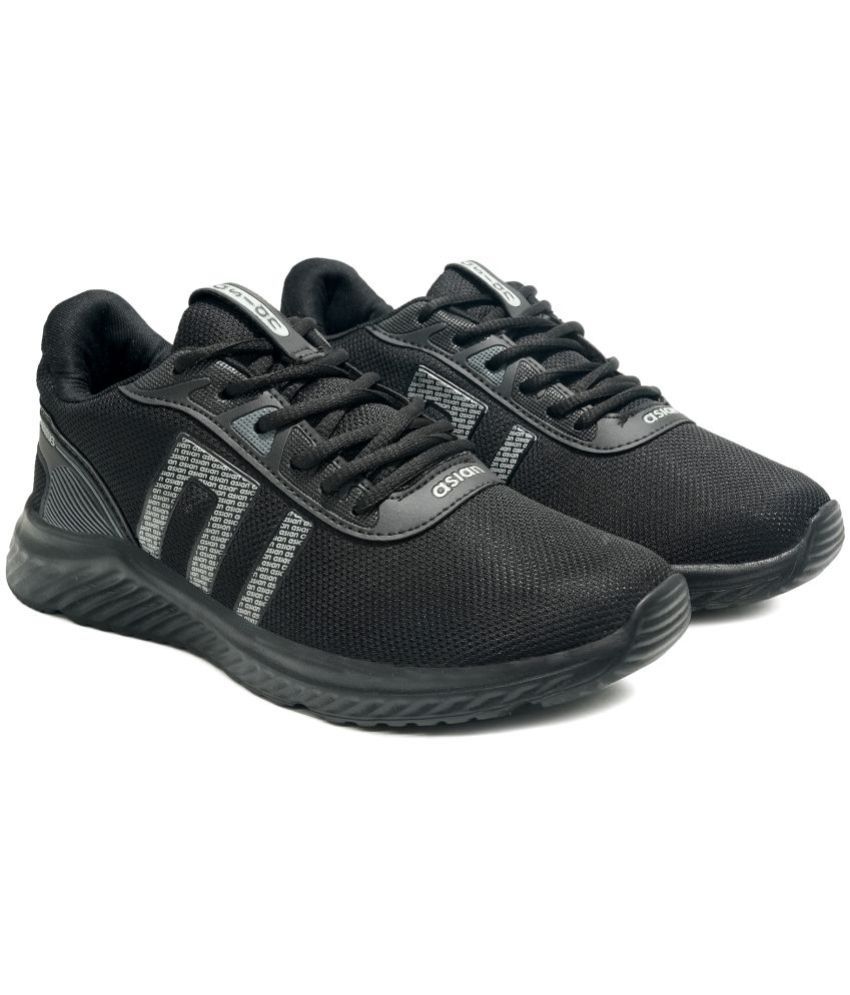     			ASIAN EXPRESS-04 Black Men's Sports Running Shoes