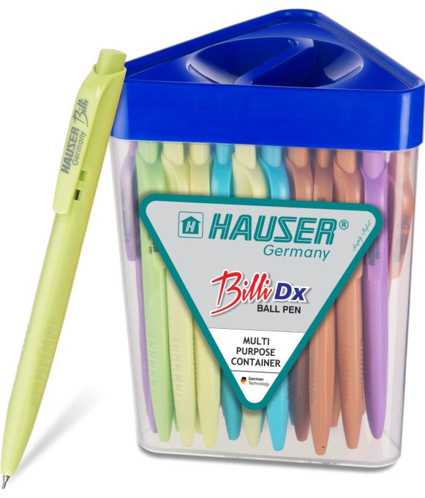     			HAUSER click pen Ball Pen (Pack of 50, Blue)