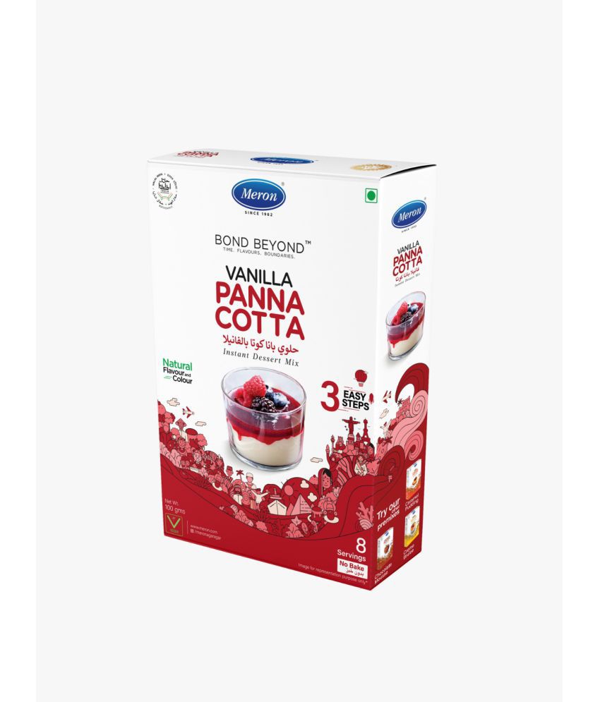     			Meron Vanilla Panna Cotta Instant Dessert Mix 100 g