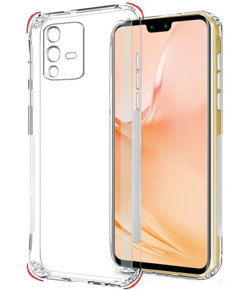     			ZAMN - Transparent Silicon Silicon Soft cases Compatible For Vivo V23 Pro 5G ( Pack of 1 )