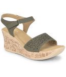 Liberty - Green Women's Sandal Heels