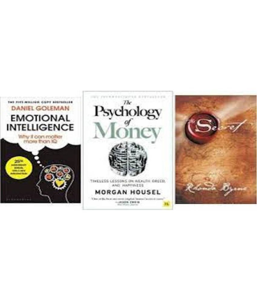     			(3 Combo Pack) Emotional Intelligence + Psychology Of Money + The Secret
