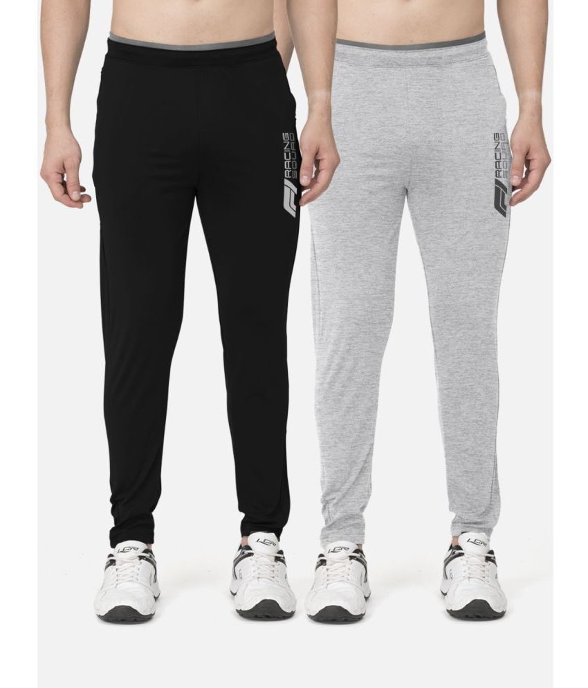     			BULLMER - Multicolor Cotton Blend Men's Trackpants ( Pack of 2 )