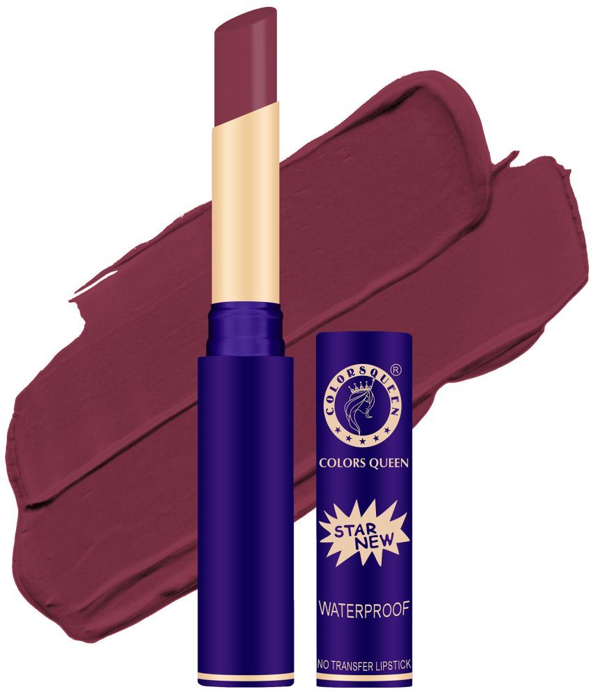     			Colors Queen Queen Lips Matte Lipstick Waterproof with Smooth Application Rouge (Shade - 822)