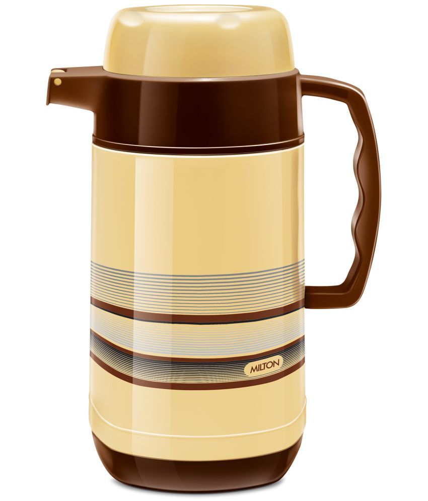     			Milton Regal Tuff Inner Stainless Steel Jug, 1 Litre, 1 Piece, Brown | BPA Free | Hot and Cold | Easy to Carry | Leak Proof | Tea | Coffee | Water | Hot Beverages