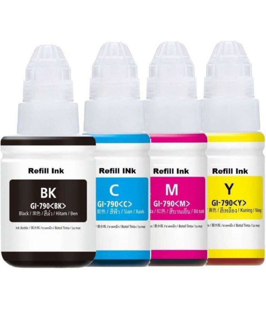     			zokio INK For 790/G2010 Multicolor Pack of 4 Cartridge for Inkjet Printers G1000,G1010,G1100,G2000,G2002,G2010,G2012,G2100,G3000,G3010,G3012,G3100,G4000