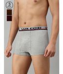 Pack of 3 Lux Cozi - Multicolor Cotton Blend Men's Trunks