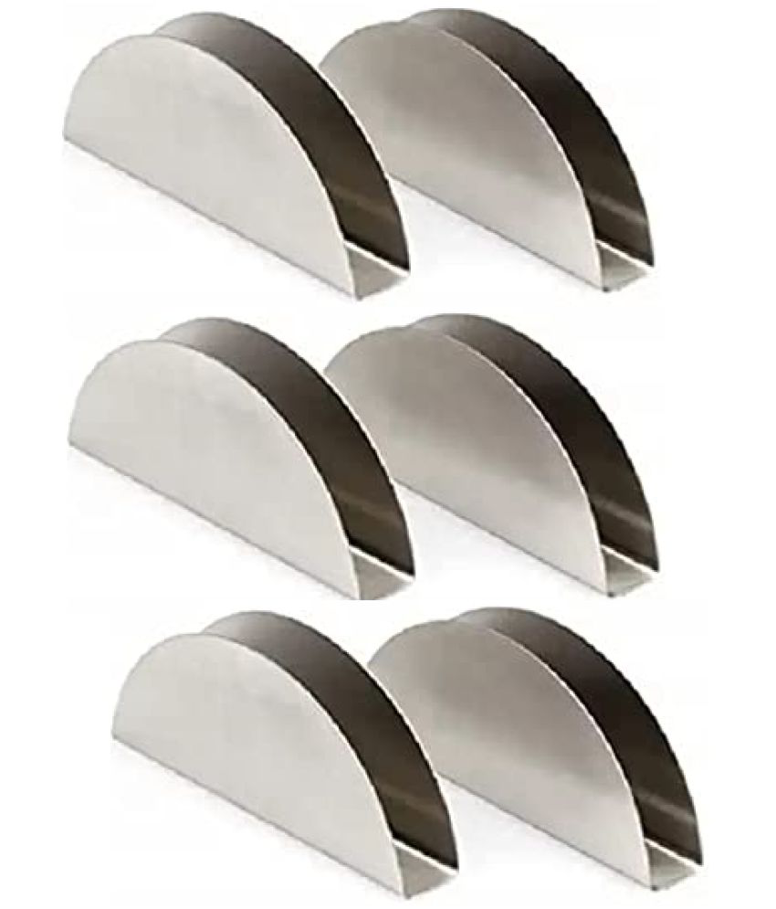     			Dynore Stainless Steel Napkin Holder 6 Pcs