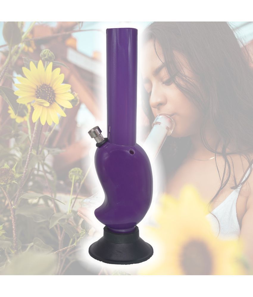     			JMALL Purple 30 cm Acrylic Bong - Pack of 1