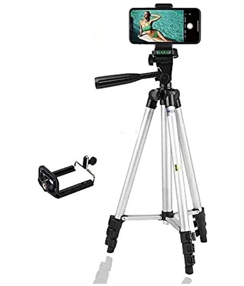     			Photography Mobile Holder Tripod 3110 Camera Stand for Vlogging Video Shooting YouTube Compatible with All Mobile Phones