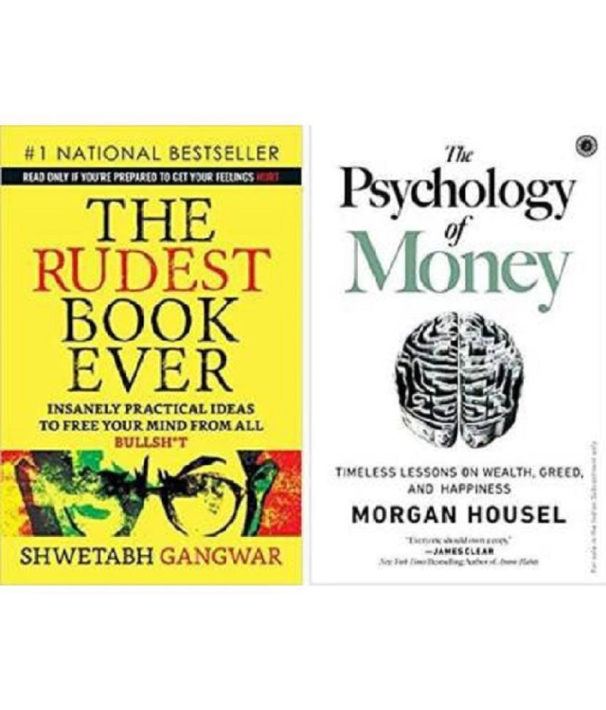     			The Rudest Book Ever + The Psychology Of Money (Set Of 02 Books) (Paperback, Shwetabh Gangwar, Morgan Housel)
