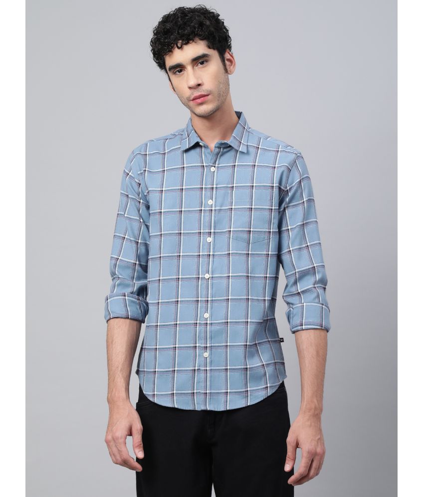     			Veirdo - Grey 100% Cotton Regular Fit Men's Casual Shirt ( Pack of 1 )