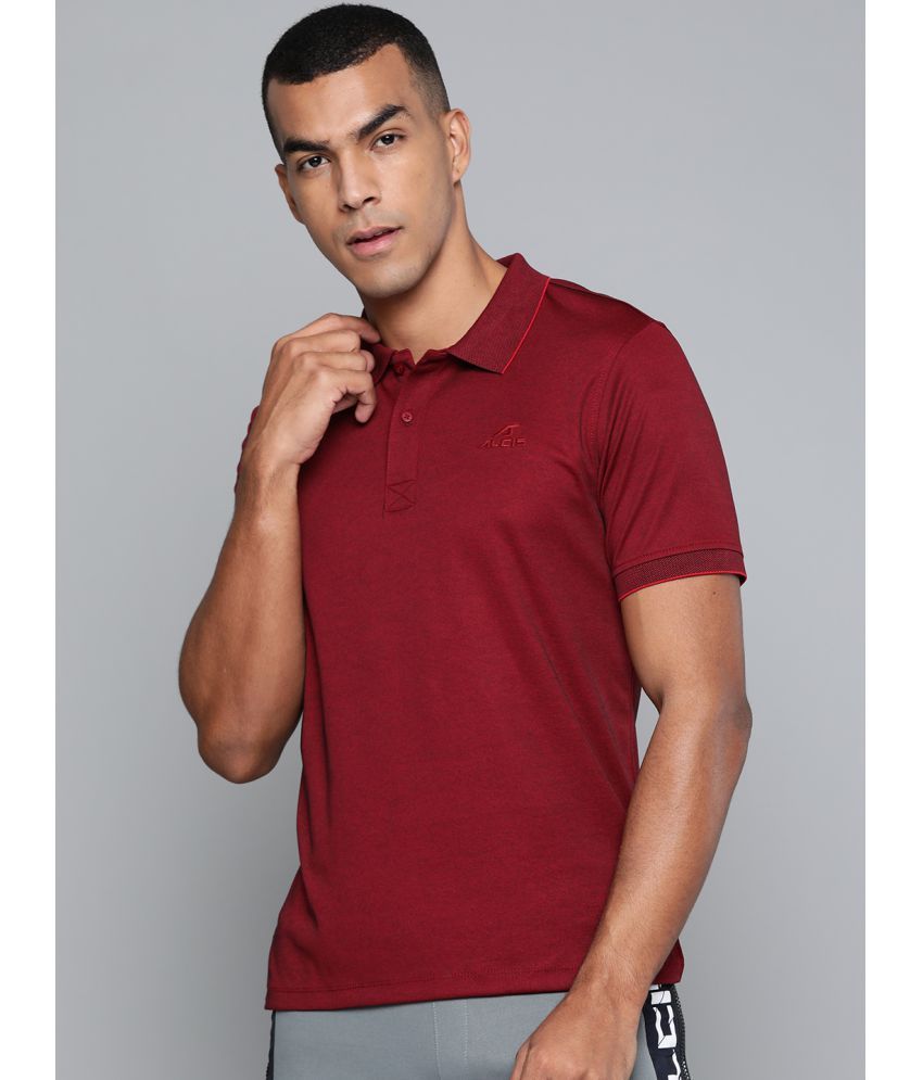     			Alcis - Maroon Cotton Regular Fit Men's Sports Polo T-Shirt ( Pack of 1 )