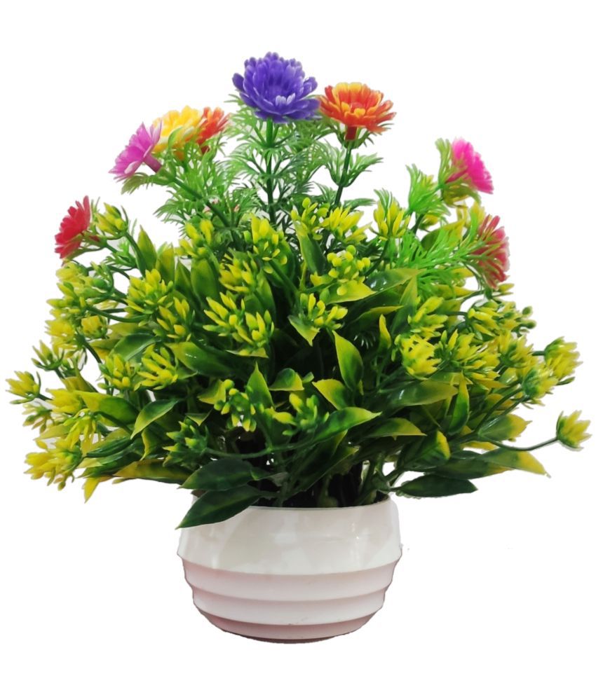     			BAARIG - Multicolor Sunflower Artificial Flower ( Pack of 1 )