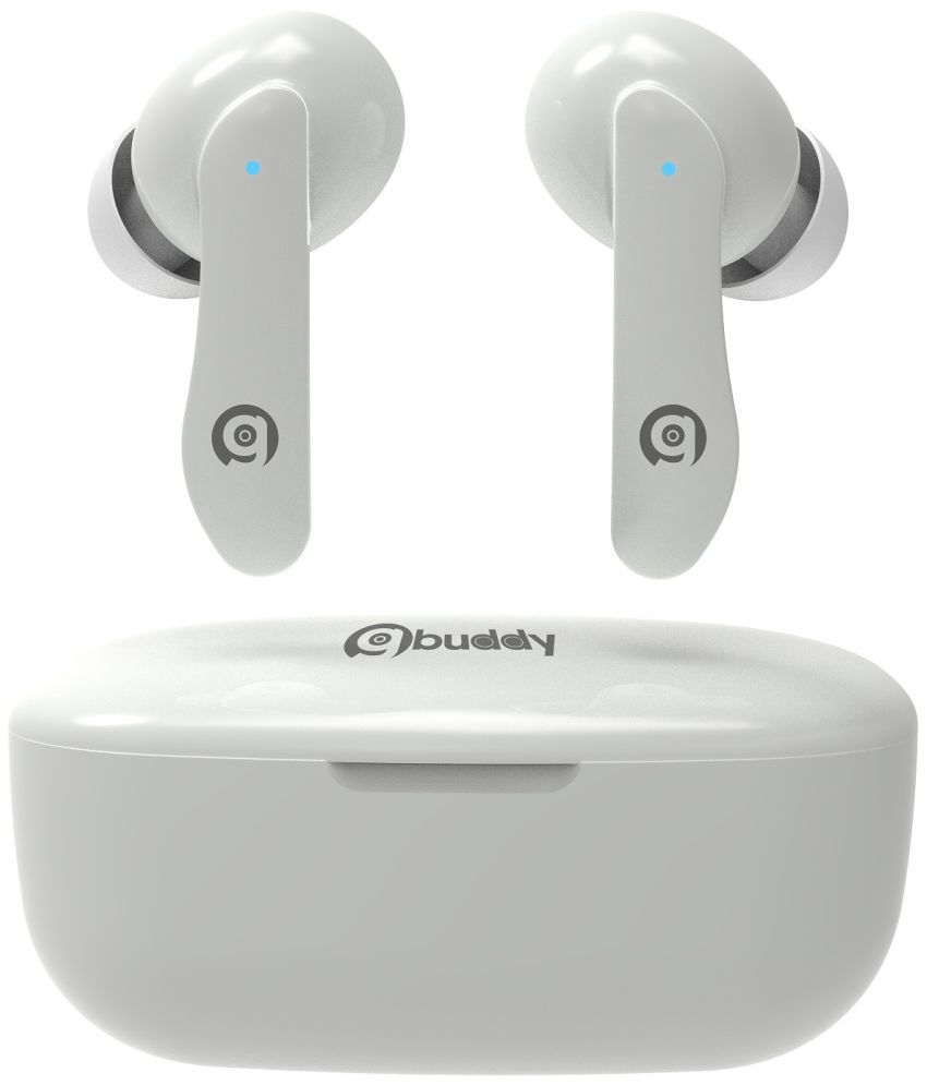Gionee NUCLEUS 201 In Ear True Wireless (TWS) 20 Hours Playback IPX4(Splash & Sweat Proof) Powerfull bass -Bluetooth V 5.0 White