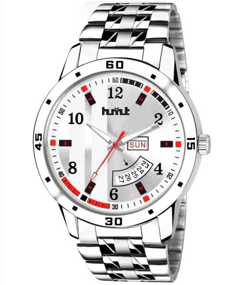     			HMCT - Silver Metal Analog Men's Watch