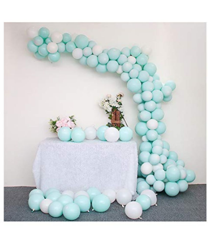     			Jolly Party  Pastel Sea Green     Balloons Latex Party Balloons (Pack Of 50pc)