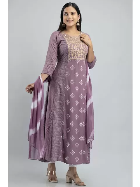 Semi Stitched Salwar Suit: Buy Semi Stitched Salwar Suit Online at Best  Prices in India on Snapdeal