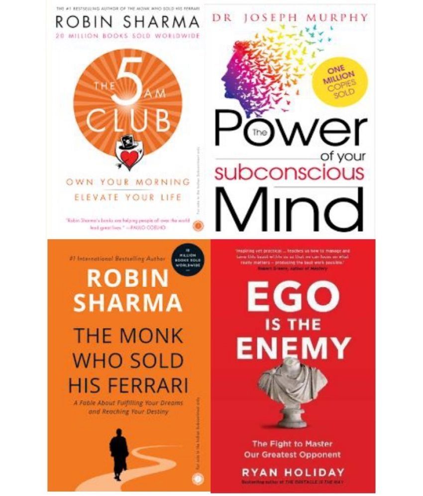     			5 Am Club + The Power of your subconscious mind + Robin Sharma+ Ego Is The Enemy