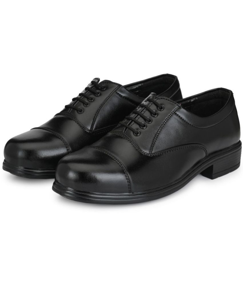     			KATENIA - Black Men's Oxford Formal Shoes