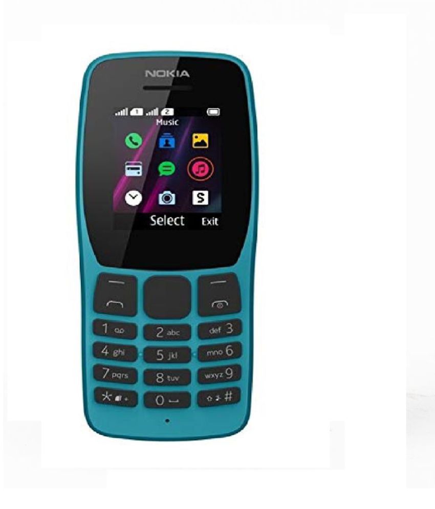     			Nokia 110 Dual SIM Feature Phone Blue