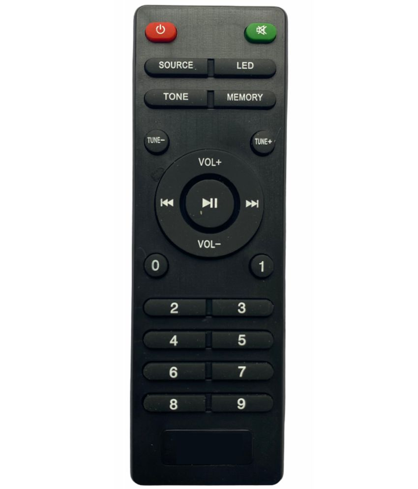     			Upix RC12 HT Remote Compatible with Intex Home Theatre