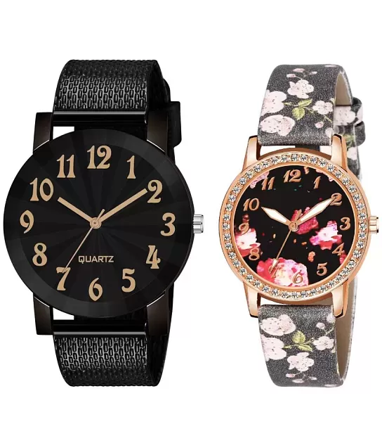 5pcs/Set Luxury Women Watches Luxury Magnet Buckle Flower Rhinestone Watch  Ladies Quartz Wrist Watch Bracelet Set Reloj Mujer - AliExpress